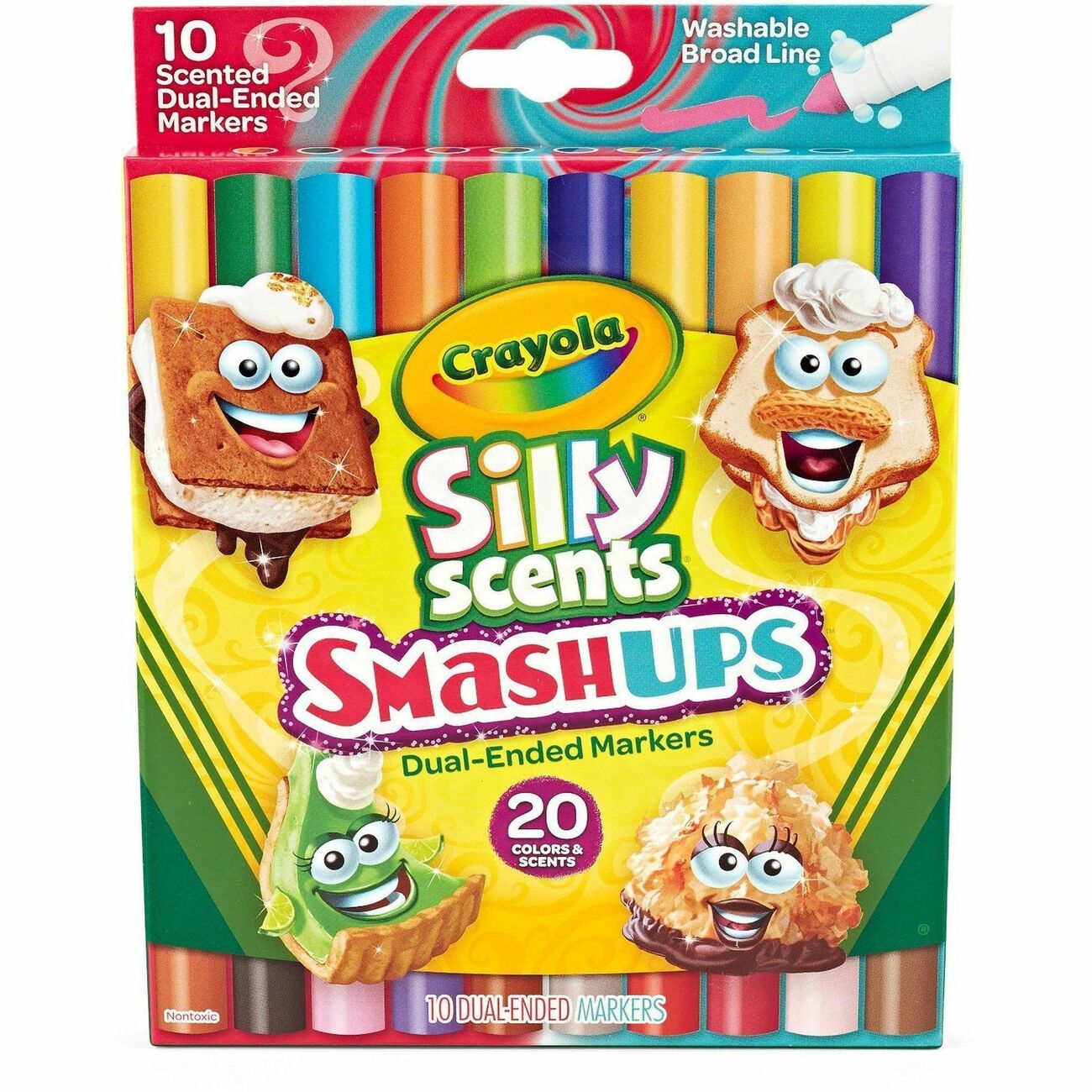 Crayola Marker Dual Wash 10Ct