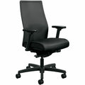 HON Chair Midbck Adjarm Blk