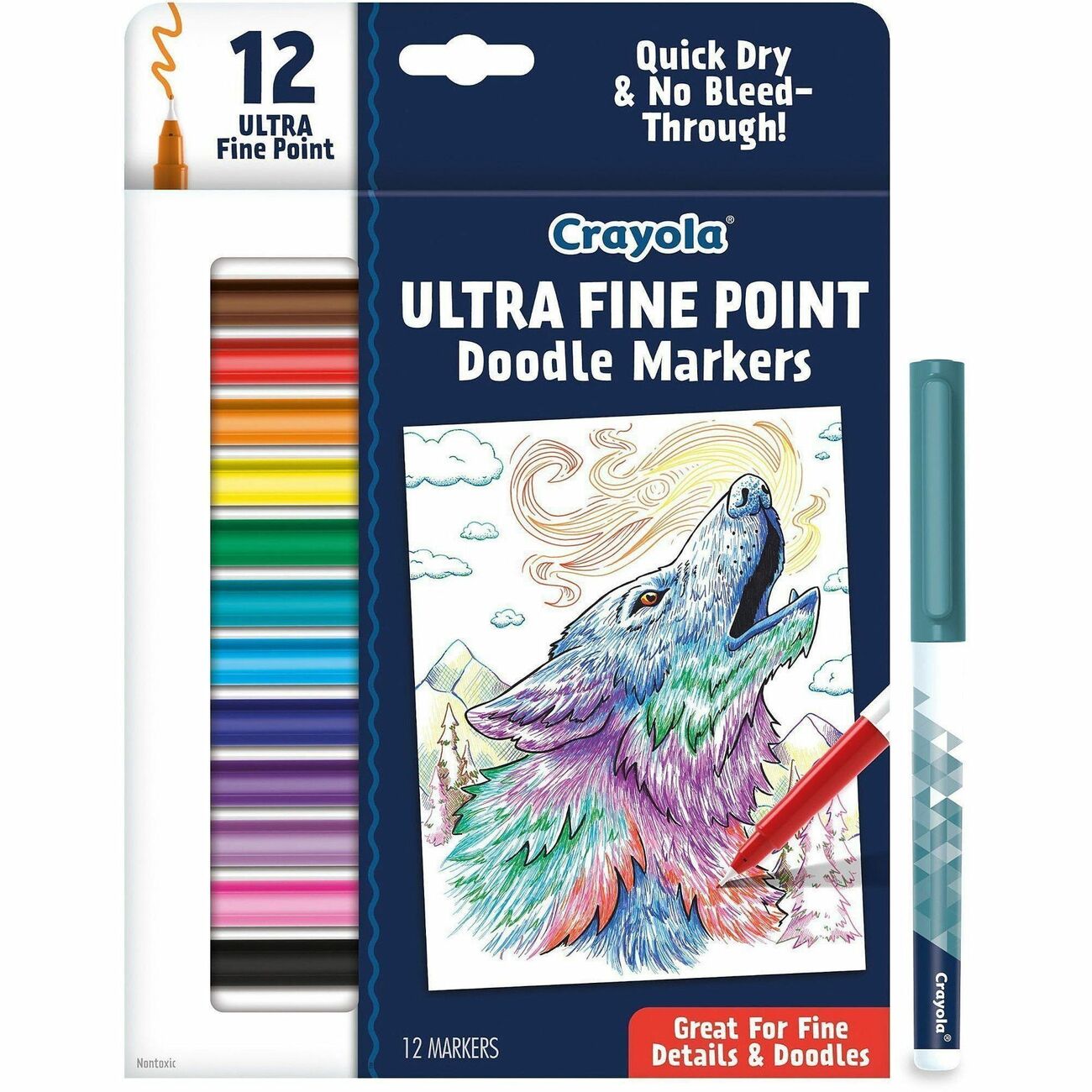 Crayola Mkr 12Ct Ultrafinept
