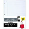 Five Star Reinforced Graph-Ruled Filler Paper