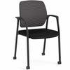 HON Chair Gst Arm Meshbck Blk