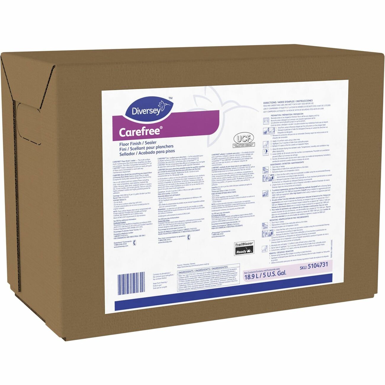 Diversey Sealer Finish Floor Restricted