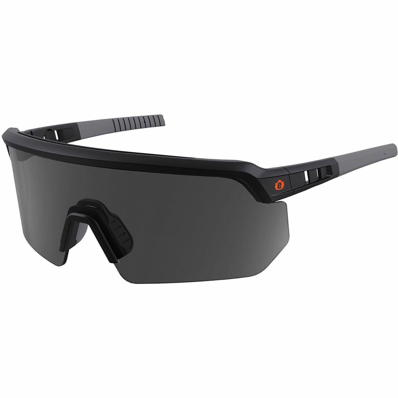 Glasses Safety Smoke Bk