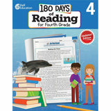 Shell Education 180 Days of Reading for Third Grade, 2nd Edition Printed Book