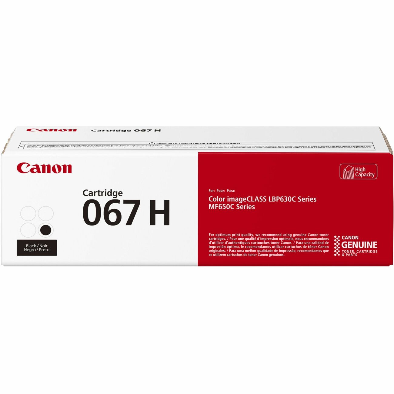 Canon Crtdg Cartridge 067H Hc Bk