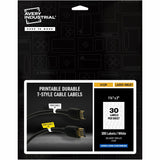 Avery&reg; Cable Labels, T-Style, 1.25" x 2" , 300 Total (61539)