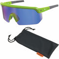 Glasses Safety Blue Lime