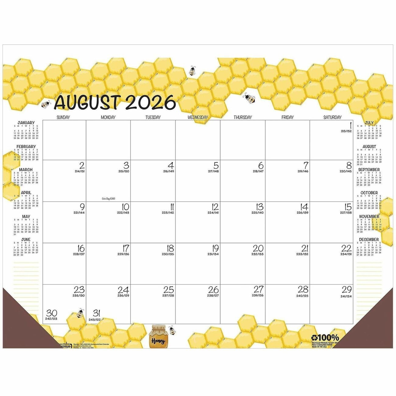 Deskpad Ay Honeycomb
