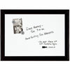 Quartet Home D&eacute;cor Magnetic Dry-Erase Board, 17" x 23" , Ebony Frame