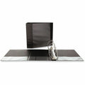 Universal Slant D-Ring View Binder, 3 Rings, 5" Capacity, 11 x 8.5, Black