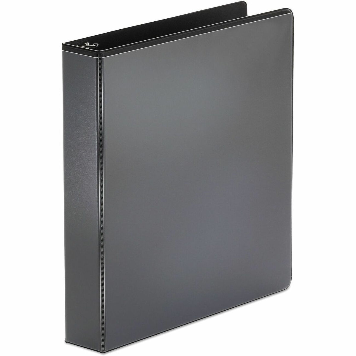 Universal Economy Round Ring View Binder, 3 Rings, 1.5" Capacity, 11 x 8.5, Black