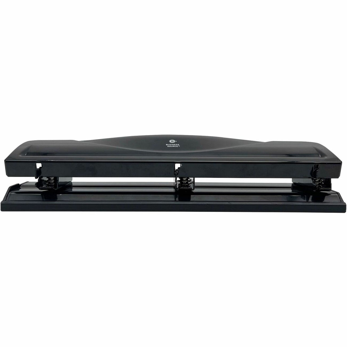 Business Source Punch Fixed 3-Hole 11Sh Bk