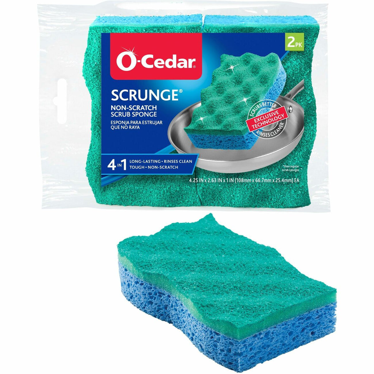 Scrunge Nonscratch 2Pk