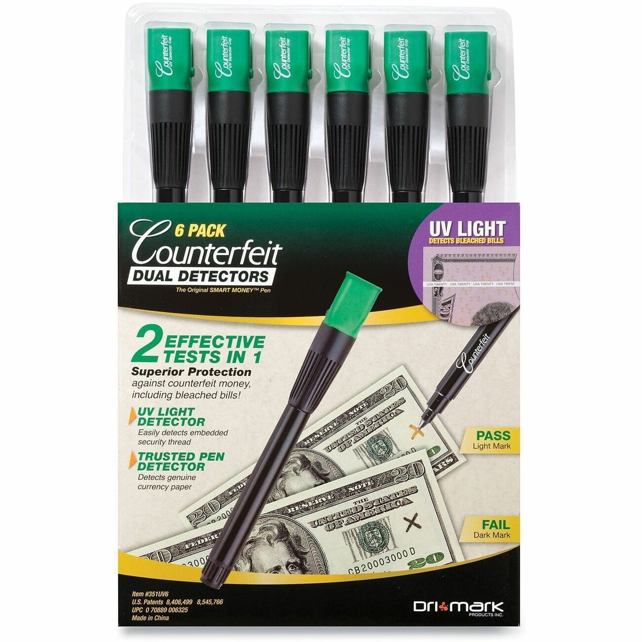 Pen Detectr Cntrft Dual 6Pk