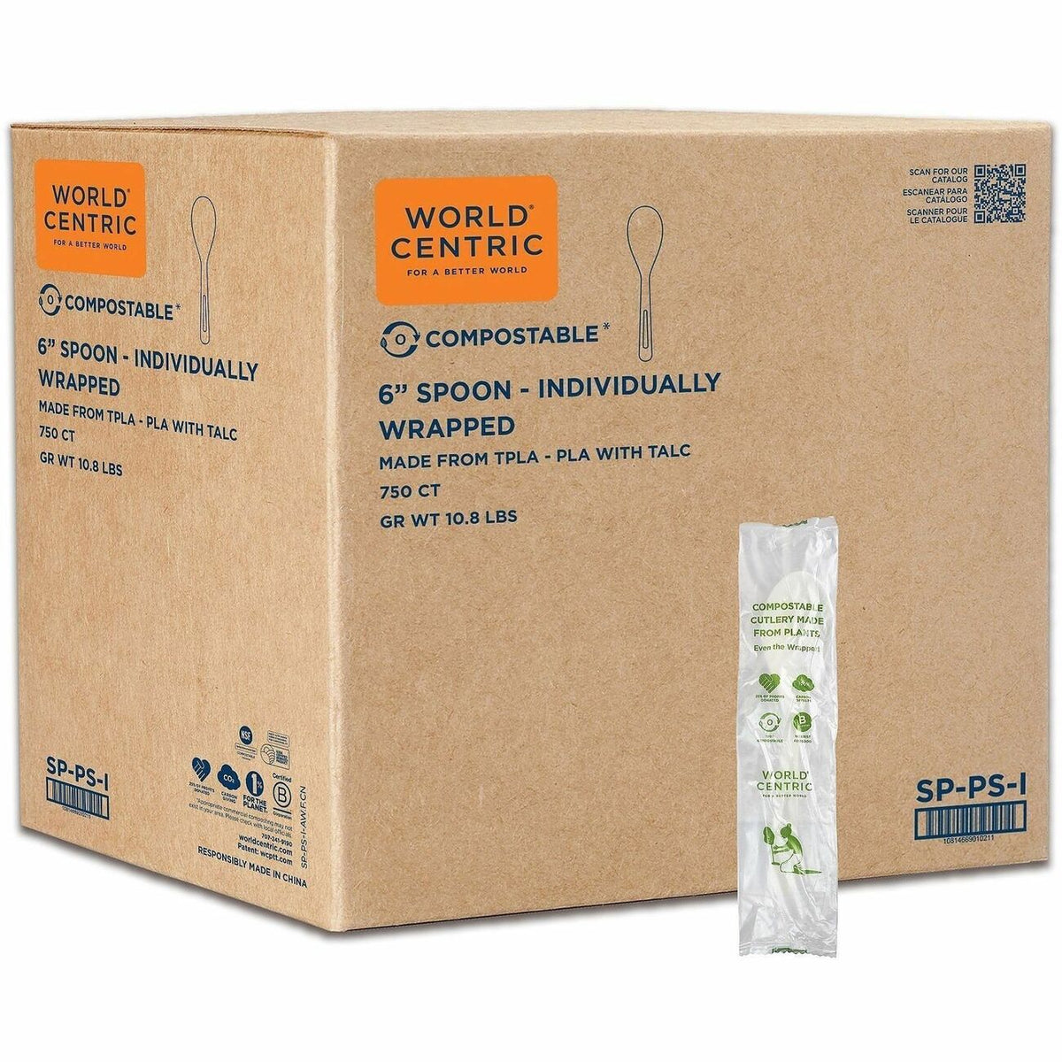 World Centric TPLA Wrapped Cutlery