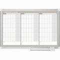 MasterVision Board Plnr 24X36 3Mth