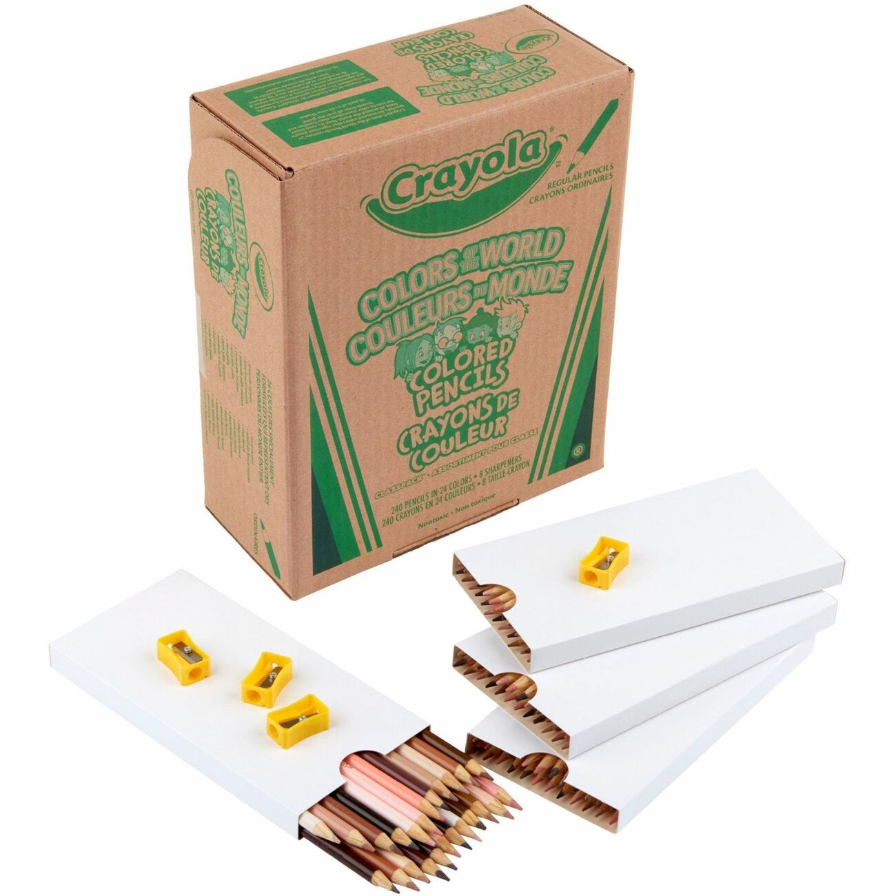 Crayola Classpack Cotw Clrd Pencl 240C