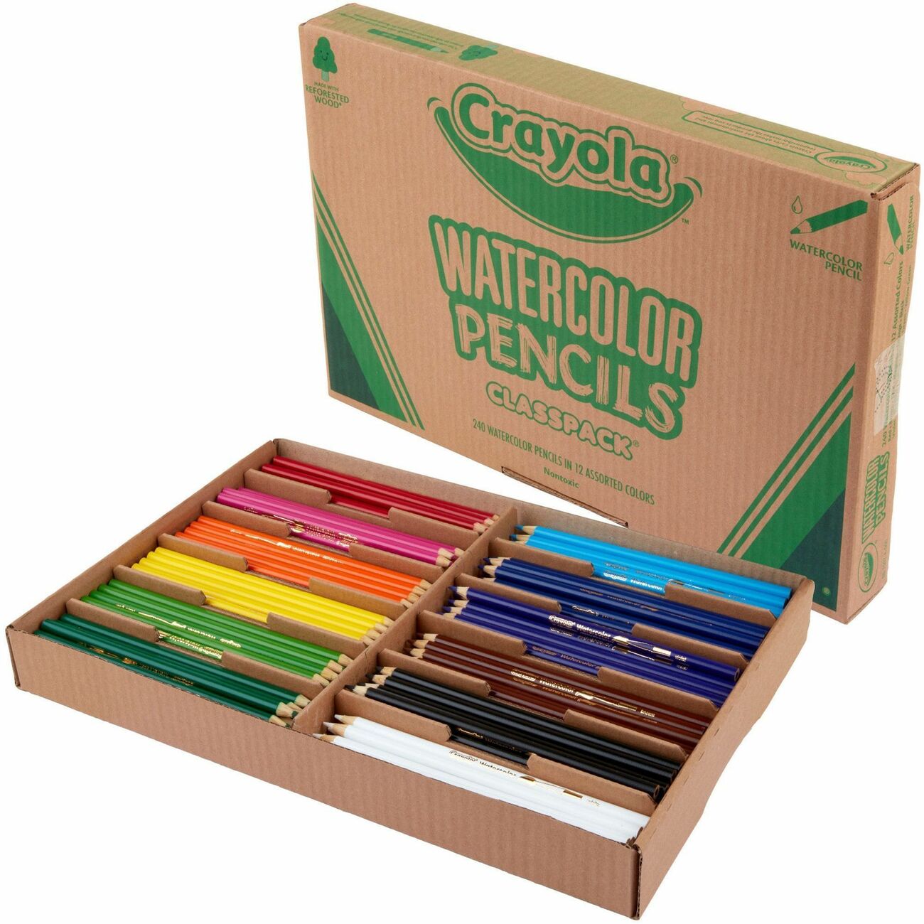 Crayola Classpack Wtclr Pencil 240Ct