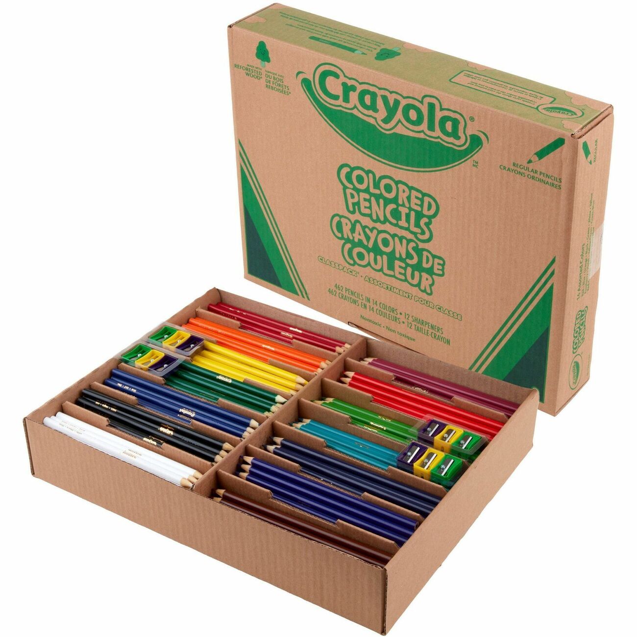 Crayola Classpack Clrd Pencil 462Ct