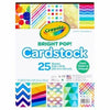 Crayola Cardstock 25 Sheets Pastels