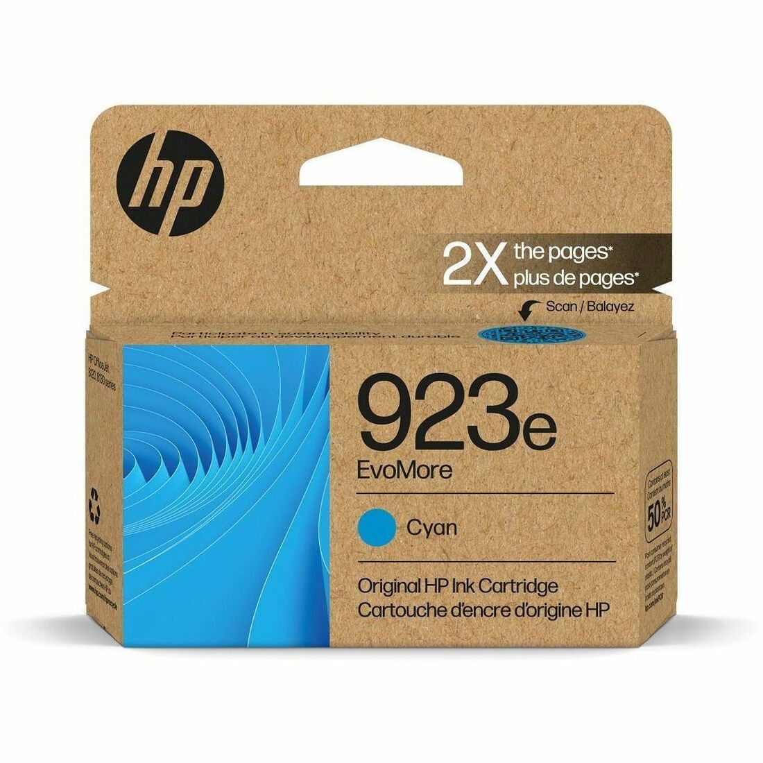HP Crtdg Ink Evom Hp 923E Cyn
