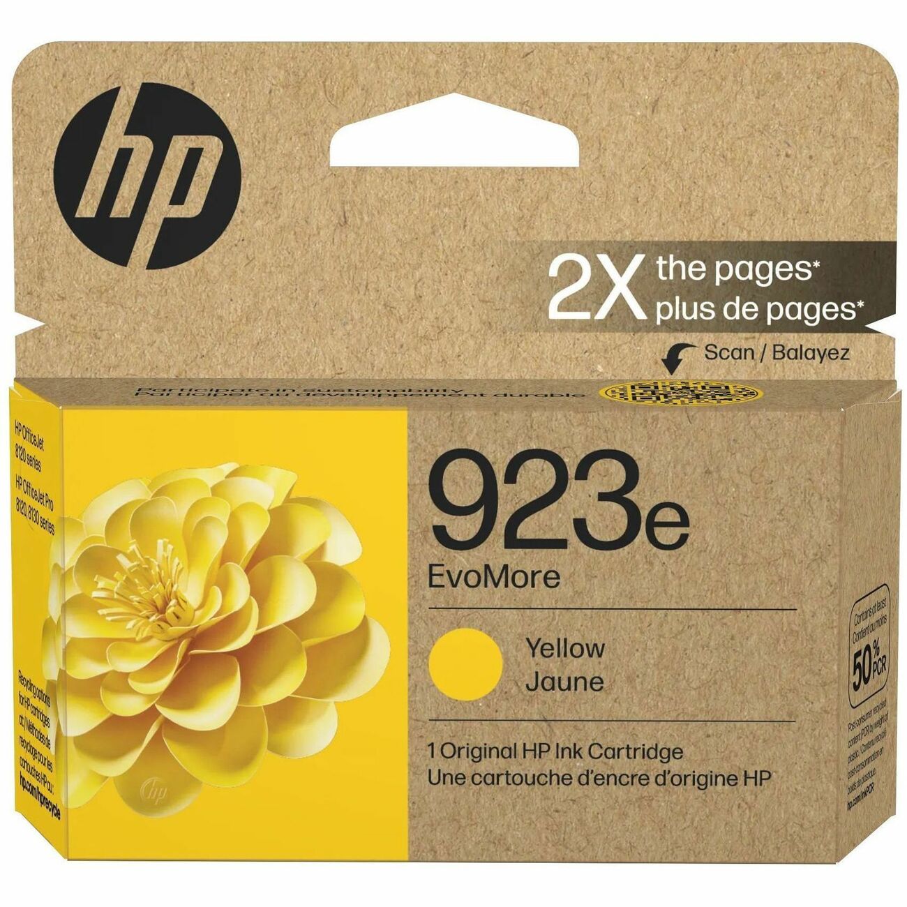 HP Crtdg Ink Evom Hp 923E Yw