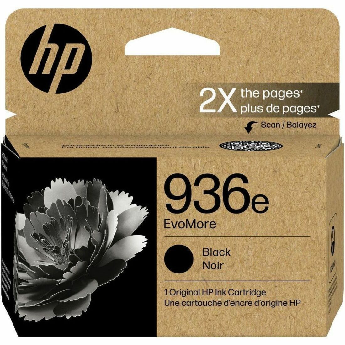 HP Crtdg Ink Evom Hp 936E Bk