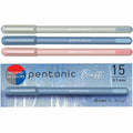 Pentonic Frosted Barrel Ballpoint Pens