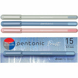 Pentonic Frosted Barrel Ballpoint Pens