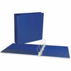 Universal Slant D-Ring View Binder, 3 Rings, 2" Capacity, 11 x 8.5, Navy Blue