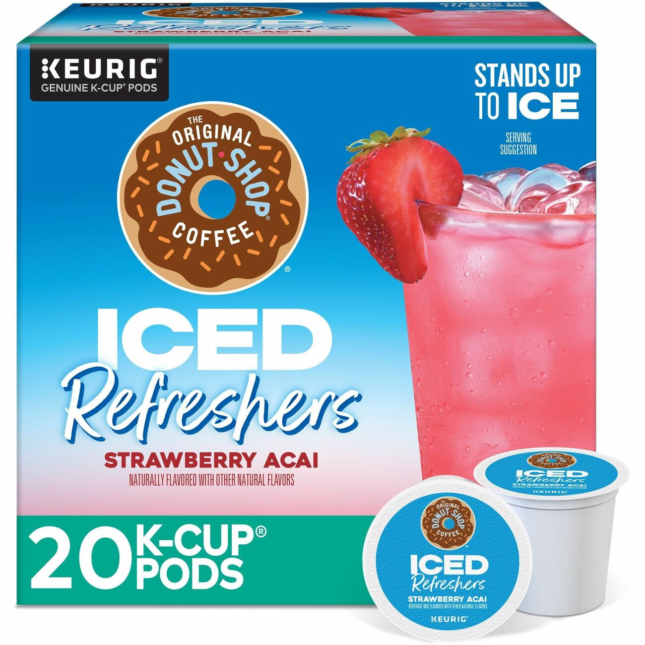 Refresher F/Ice Straw 20