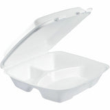 Dart Hinged Foam Takeout Container