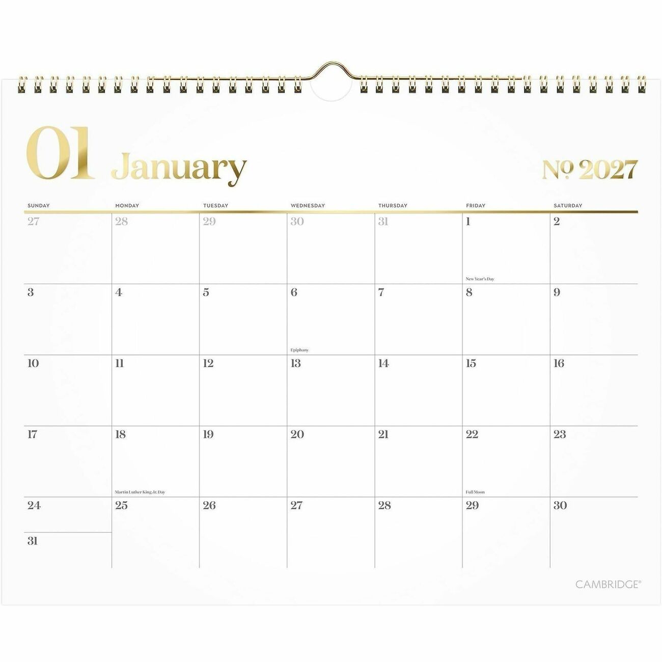 AT-A-GLANCE Wallcal Wkstyl Mo Med White
