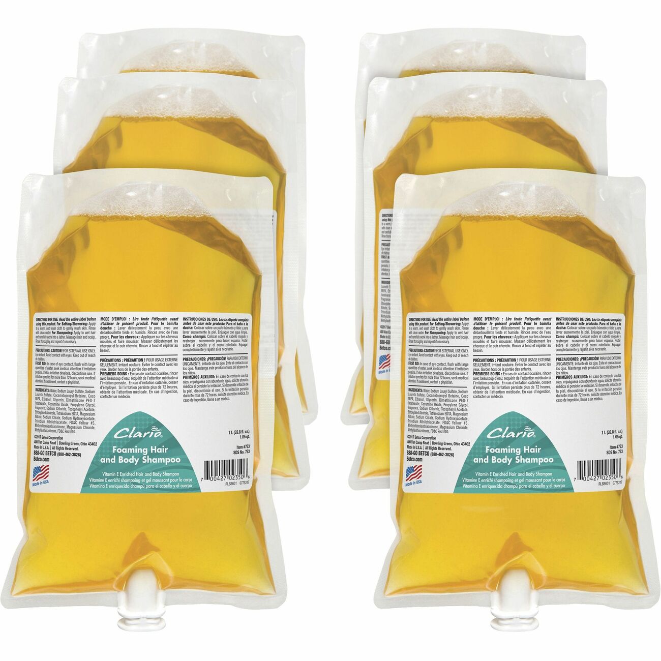 Shampoo Hair&Body Foaming