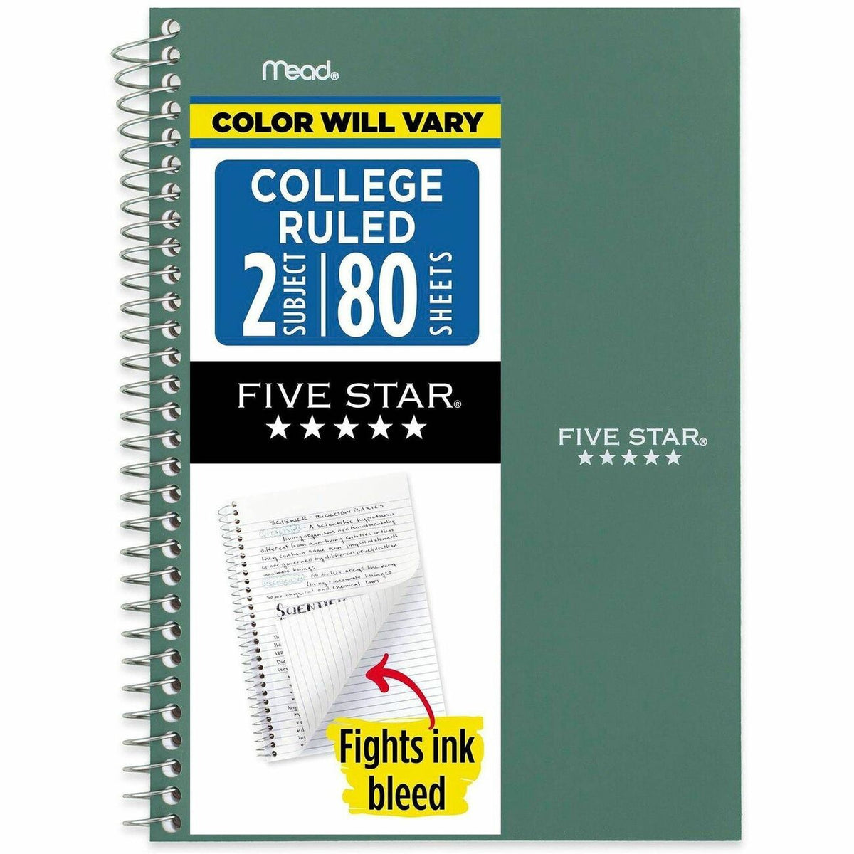 Mead College Ruled Notebook
