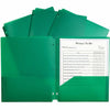 C-Line Folder 2-Pcket Ply Gr 25/Bx