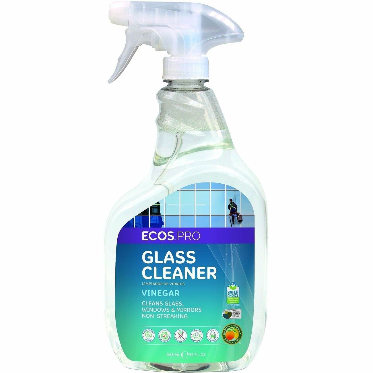 Spray Glass Vinegar 32Oz