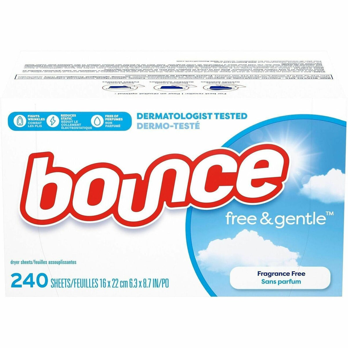 Bounce Free & Gentle Dryer Sheets