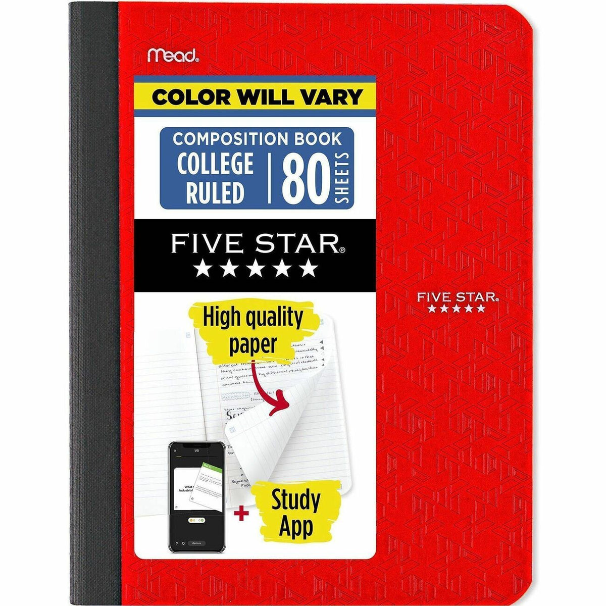 Five Star College-ruled Composition Book