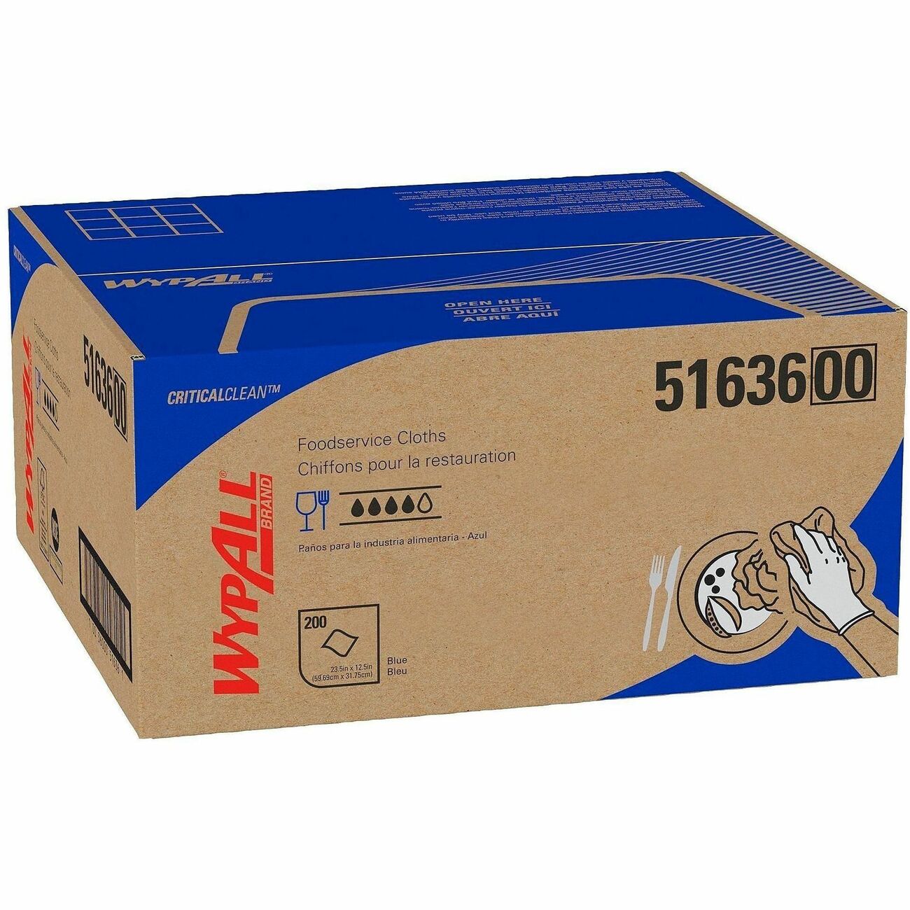 Kimberly-Clark Professional Cloths Foodservice 200 Box