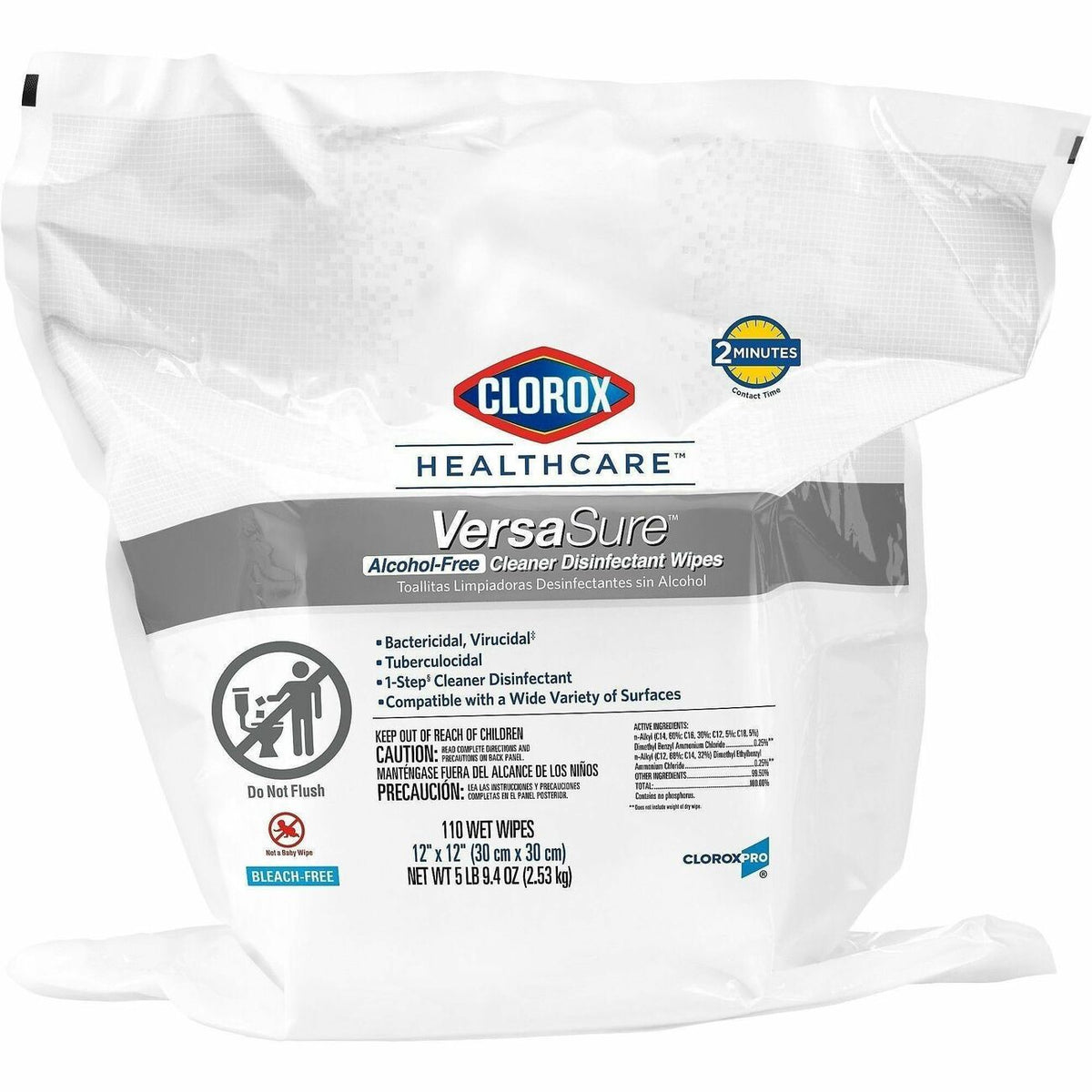 Clorox Healthcare VersaSure Disinfectant Wipes