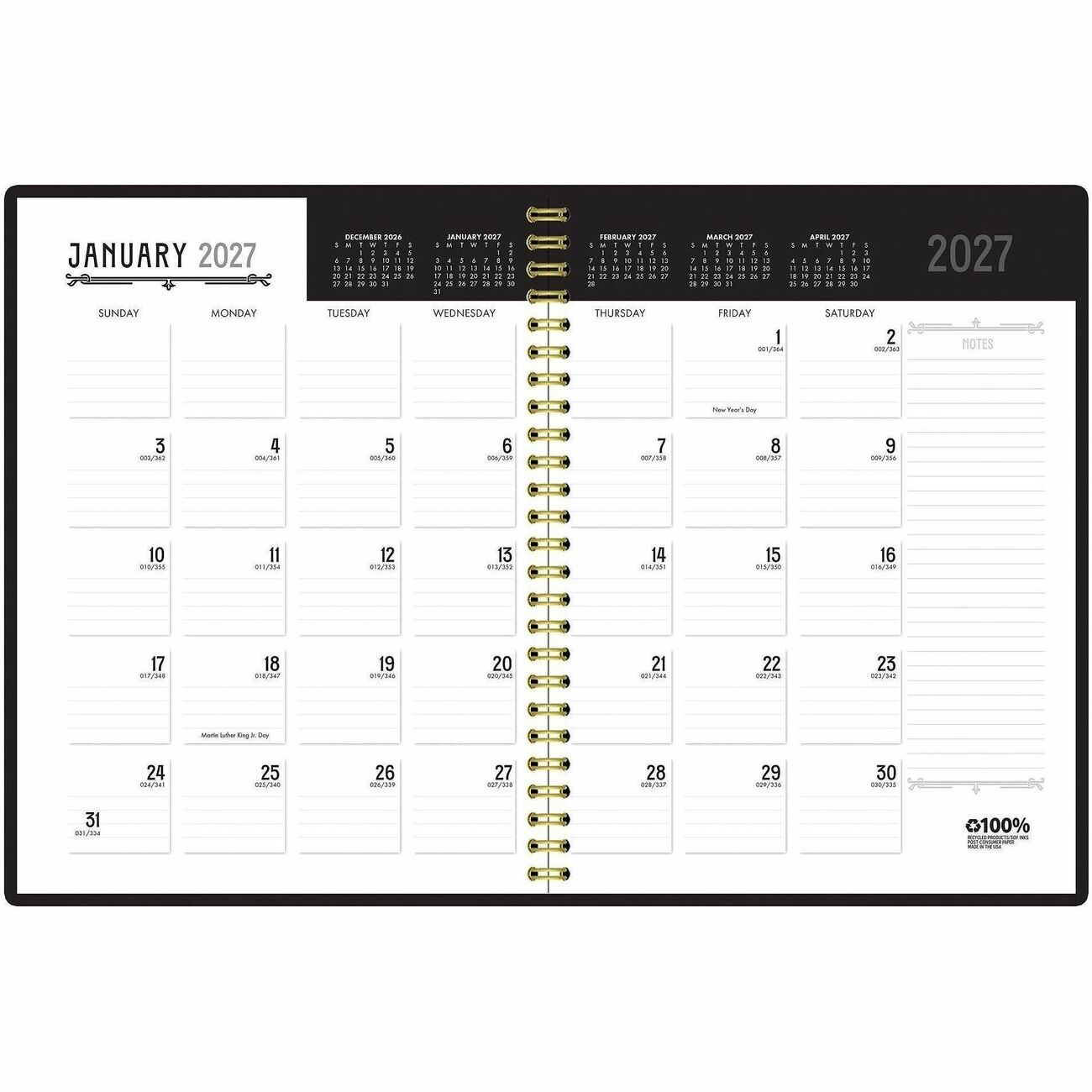 Planner Cy Mth Deco Days