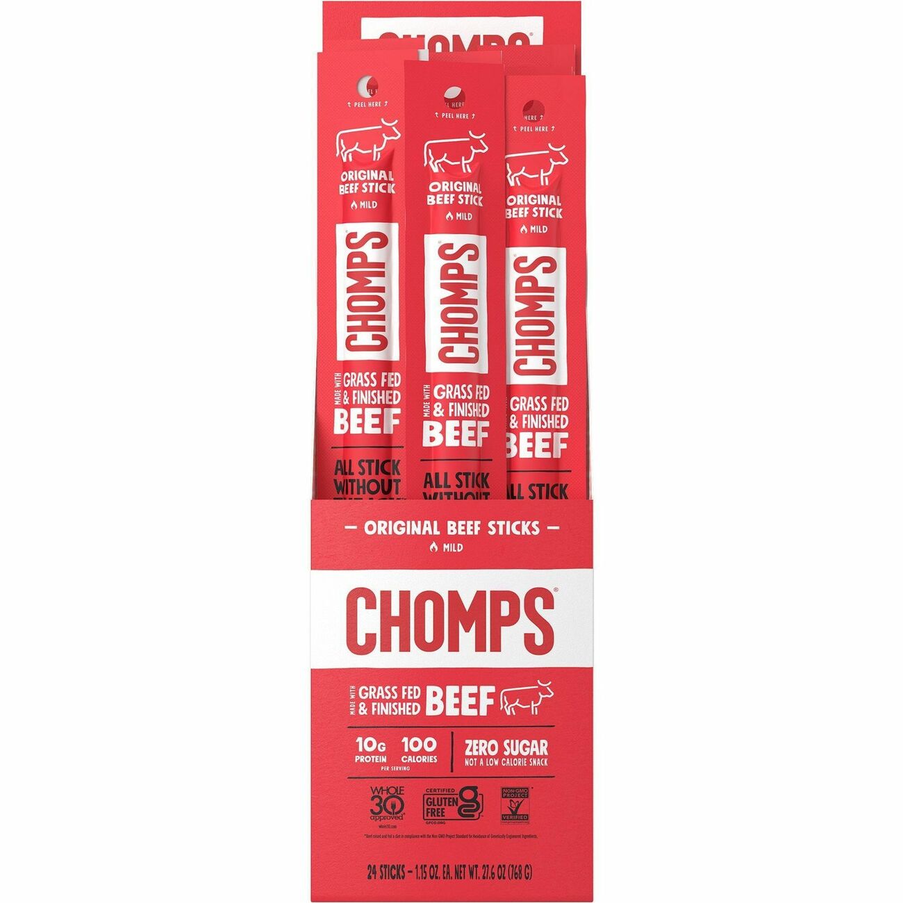 Beefstick Org 1.15Oz 24Pk