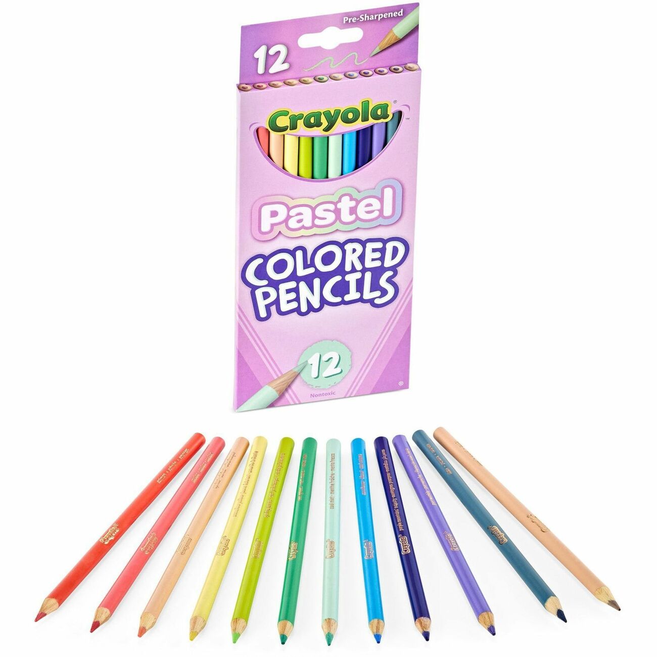Crayola Pcl 12Ct Pastel