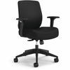 HON Chair Task Uphbck Arms Blk