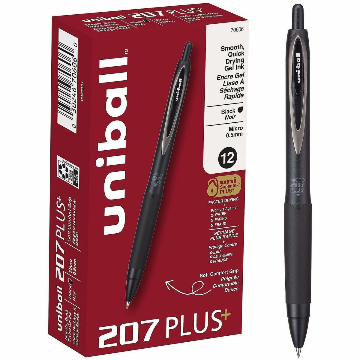 uniball™ 207 Plus Retractable Gel Pens