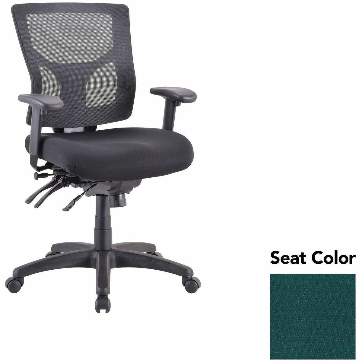 Lorell Multifunctional Mesh Mid-back Executive Chair