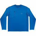 Shirt Sun Cooling Blue M