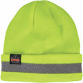 Hat Winter Reflective Lime