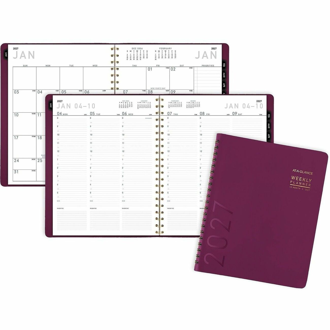 AT-A-GLANCE Planner Contempo Wm Lg Chry